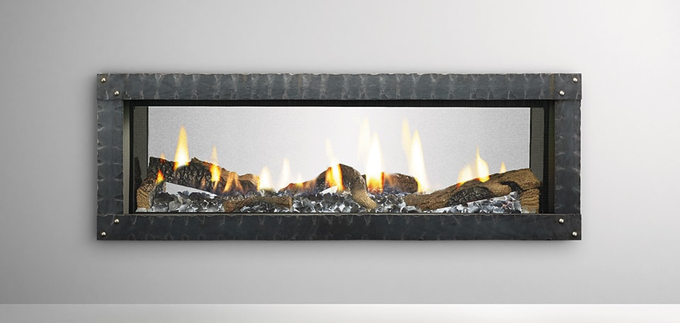 Heat & Glo MEZZO See-Through Gas Fireplace