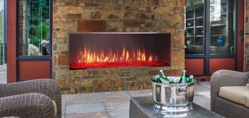 Outdoor Lifestyles Lanai Gas Fireplace