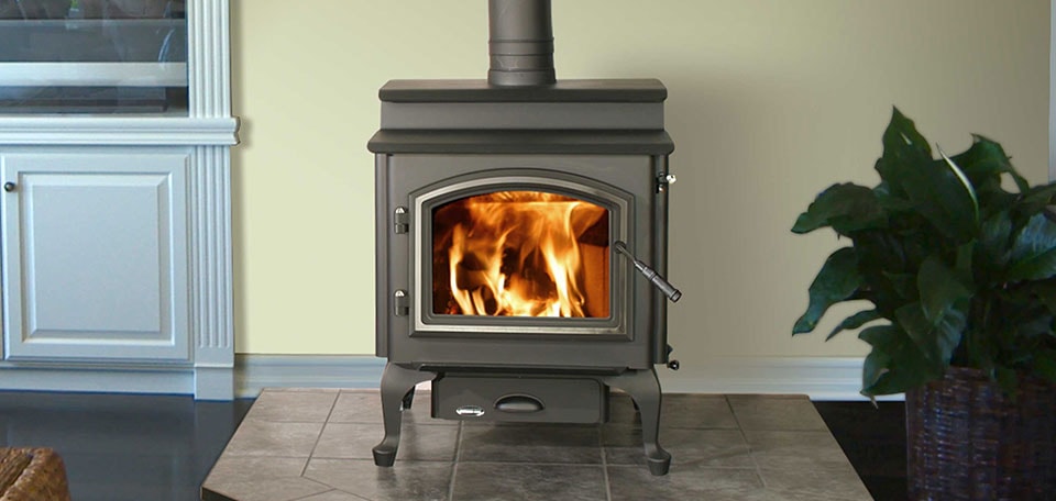 Quadra-Fire 4300 Step Top Wood Stove