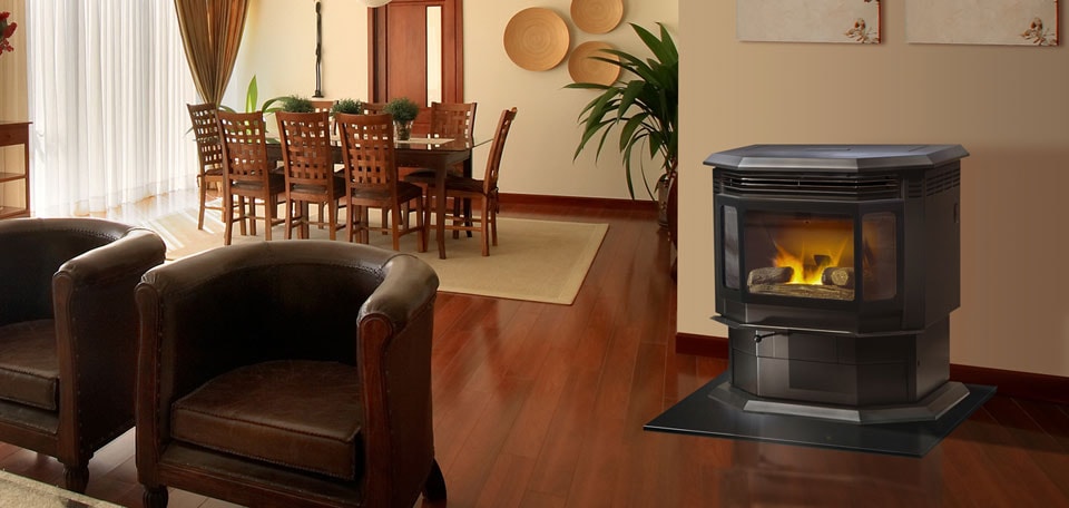 Quadra-Fire Classic Bay 1200 Pellet Stove Quadra-Fire Classic Bay 1200 Pellet Stove
