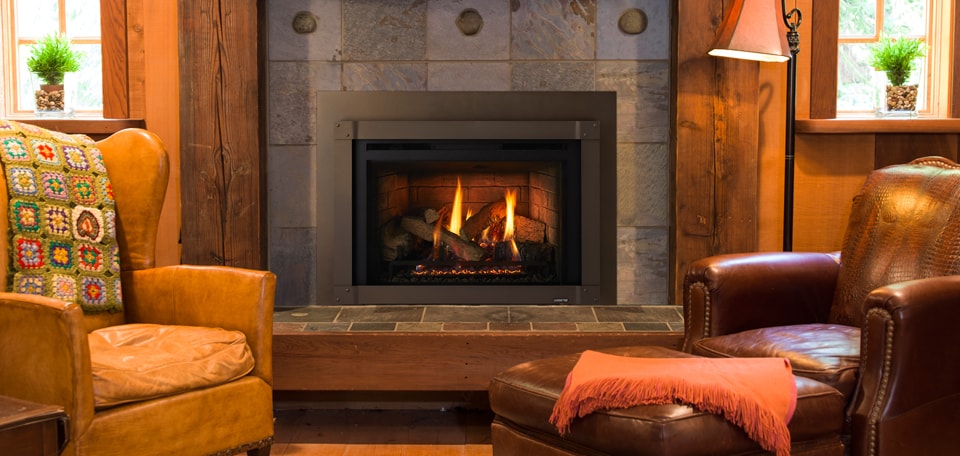 Quandra-Fire QFI FB Series Gas Fireplace Insert